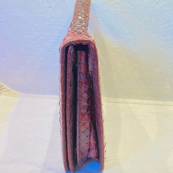 vintage snake skin handbag - Picture 4 of 5